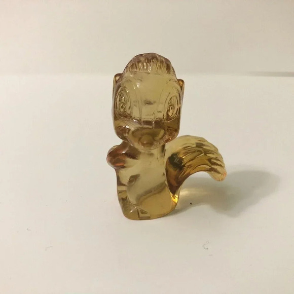 Vintage Walt Disney Bambi Thumper Flower Skunk Tinkerbell Lucite Figures - Picture 6 of 13